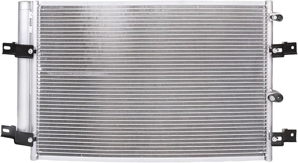 Condenser with Receiver Drier – Compatible with 2007-2010 Ford Edge & Lincoln MKX (Replaces 3656, 7T4Z19708A, 7T4Z19708B, YJ553) - KUDUPARTS