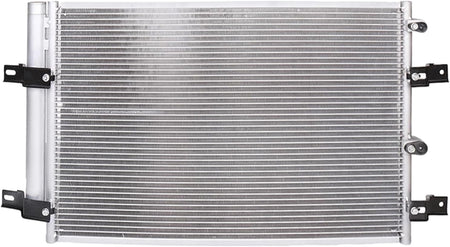 Condenser with Receiver Drier – Compatible with 2007-2010 Ford Edge & Lincoln MKX (Replaces 3656, 7T4Z19708A, 7T4Z19708B, YJ553) - KUDUPARTS
