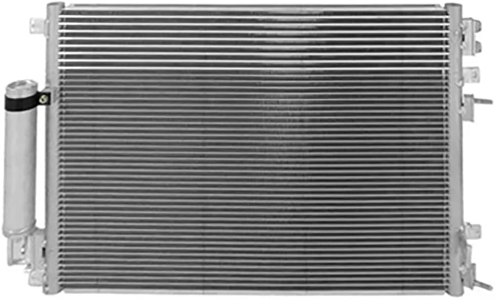 AC Condenser Compatible with 2008-2018 Dodge Challenger & 2005-2010, 2012-2014 Chrysler 300 – Radiator Cooling Fan Assembly, Replacement for 3237, 5137693AA, 5137693AB, 5137693AD, 5170743AA, CH3030210