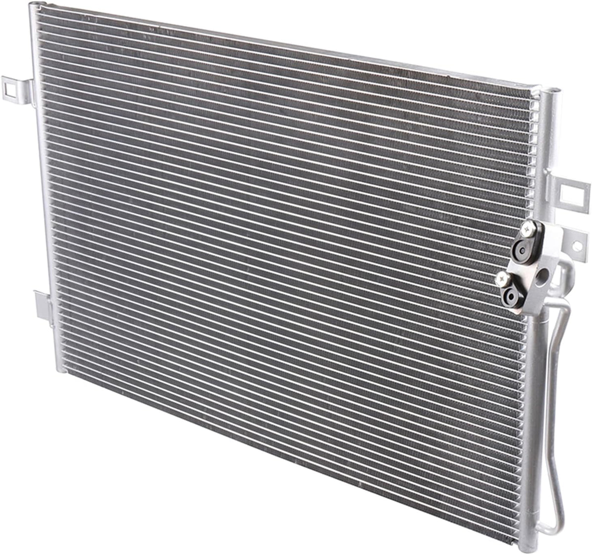 Condenser Compatible with 2011-2019 Dodge Journey | Replaces 4104, 940342, 68038239AA, 68102117AA, K68038239AA, K68102117AA | A/C Condenser with Receiver - KUDUPARTS