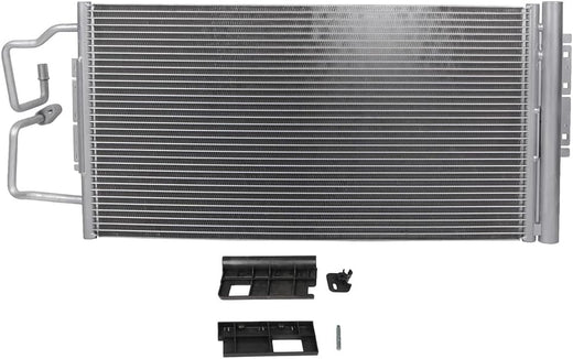 AC Condenser Compatible with 2014-2016 Chevrolet Impala Limited & 2006-2013 Impala – Radiator Cooling Fan Assembly, Replacement 3474, 23287351, 89018842, GM3030268 - KUDUPARTS
