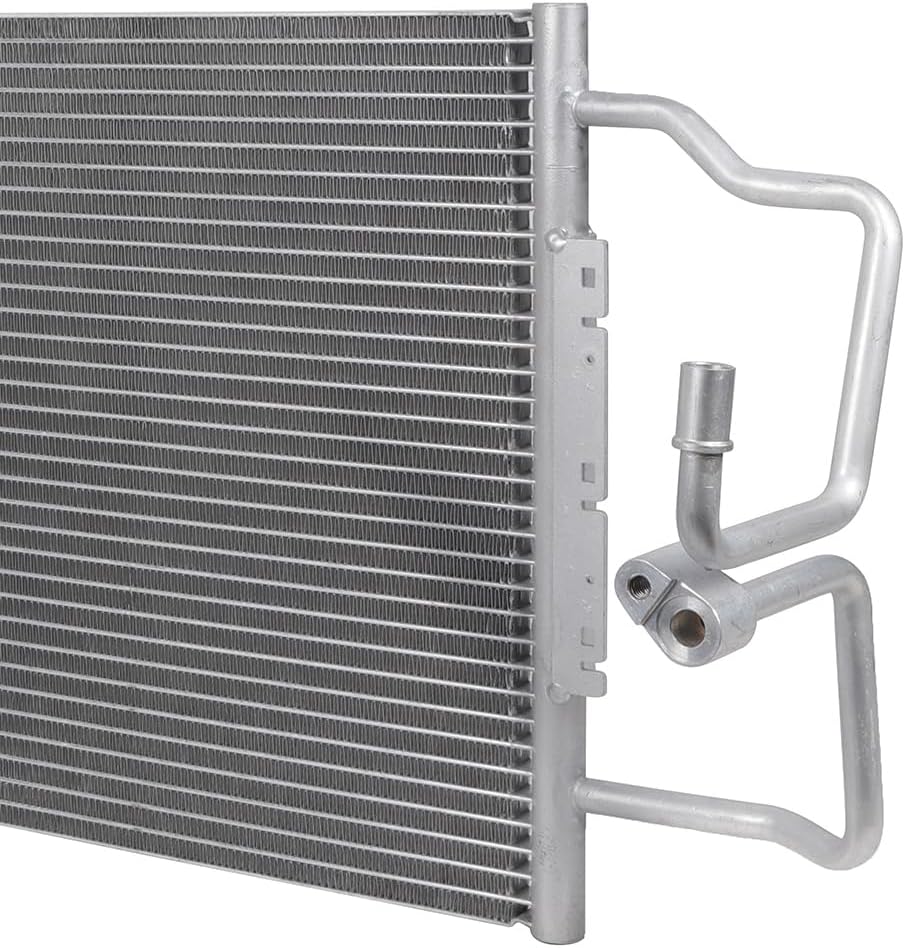 AC Condenser Compatible with 2014-2016 Chevrolet Impala Limited & 2006-2013 Impala – Radiator Cooling Fan Assembly, Replacement 3474, 23287351, 89018842, GM3030268