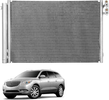 AC Condenser Compatible with 2008-2010 BMW 128i & 2006-2011 BMW 323i | Radiator Cooling Fan Assembly | Replacement 3443, 64539229022, 64509169791, BM3030124, 64536930040 - KUDUPARTS