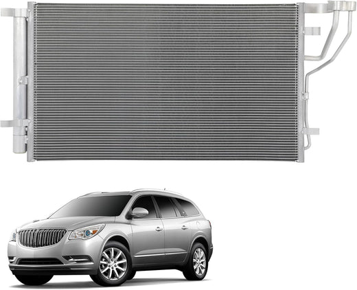 AC Condenser Compatible with 2019-2020 Kia Optima – Radiator Cooling Fan Assembly, Replacement 30139, 3794, 3794C, CN 3794PFXC, CN3794PFXC, 7-3794, 40329, 23305638, GM3030285, V40620038 - KUDUPARTS