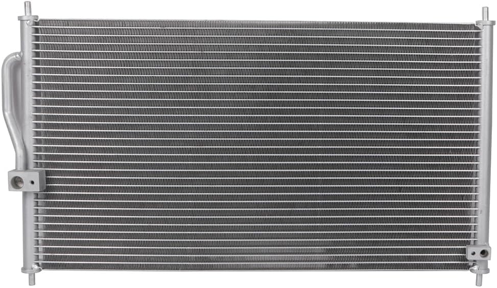 AC Condenser Compatible with 1994-2001 Acura Integra & 1997-2001 Honda CR-V | Radiator Cooling Fan Assembly | Replacement 4801, 80110ST7A21, 80110S10003, 80110ST7003, 80110SP7A21