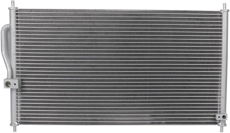 AC Condenser Compatible with 1994-2001 Acura Integra & 1997-2001 Honda CR-V | Radiator Cooling Fan Assembly | Replacement 4801, 80110ST7A21, 80110S10003, 80110ST7003, 80110SP7A21 - KUDUPARTS