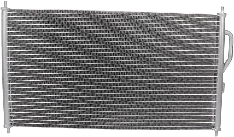 AC Condenser Compatible with 1994-2001 Acura Integra & 1997-2001 Honda CR-V | Radiator Cooling Fan Assembly | Replacement 4801, 80110ST7A21, 80110S10003, 80110ST7003, 80110SP7A21