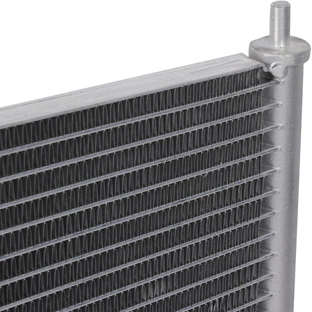 AC Condenser Compatible with 1994-2001 Acura Integra & 1997-2001 Honda CR-V | Radiator Cooling Fan Assembly | Replacement 4801, 80110ST7A21, 80110S10003, 80110ST7003, 80110SP7A21 - KUDUPARTS