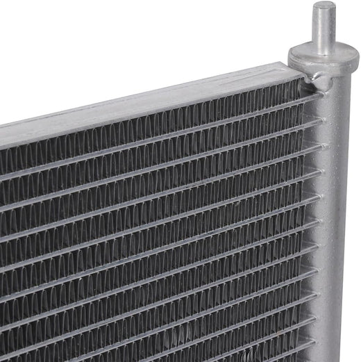 AC Condenser Compatible with 1994-2001 Acura Integra & 1997-2001 Honda CR-V | Radiator Cooling Fan Assembly | Replacement 4801, 80110ST7A21, 80110S10003, 80110ST7003, 80110SP7A21 - KUDUPARTS