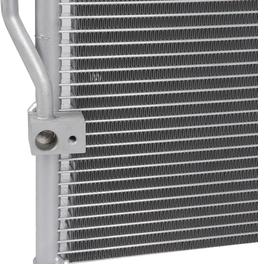 AC Condenser Compatible with 1994-2001 Acura Integra & 1997-2001 Honda CR-V | Radiator Cooling Fan Assembly | Replacement 4801, 80110ST7A21, 80110S10003, 80110ST7003, 80110SP7A21