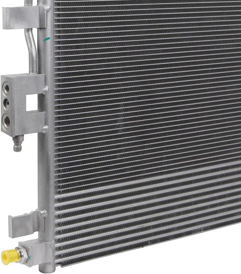 AC Condenser Compatible with 2018-2019 Chevrolet Equinox L/LS/LT/Premier Plus Sport Utility 4-Door, Radiator Cooling Fan Assembly, Replacement 30082, 23270537, 84550136 - KUDUPARTS