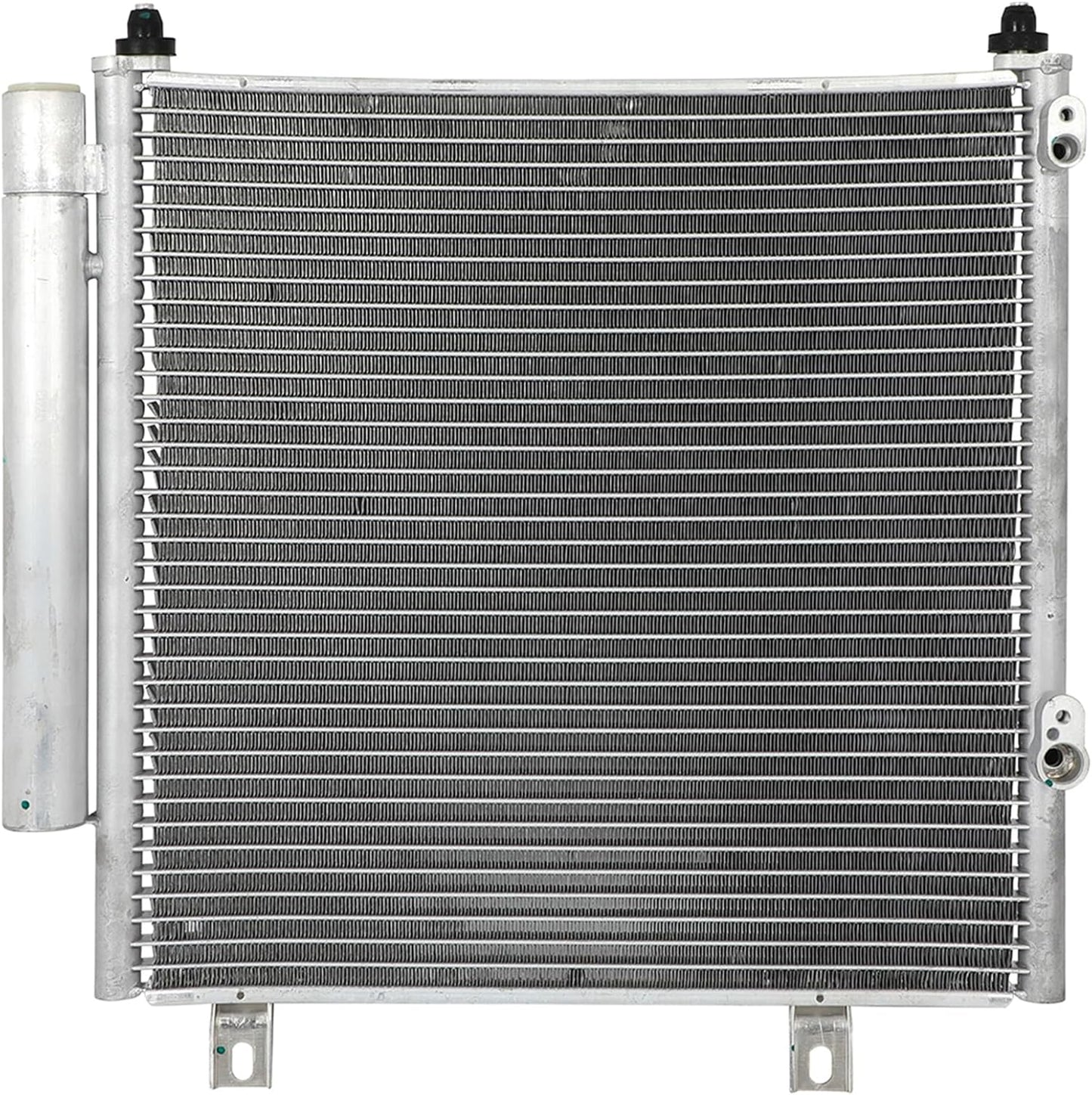 4331 A/C Condenser Cooling Fan Assembly Compatible with 2014-2015 Mitsubishi Mirage