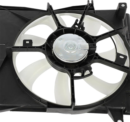 4331 A/C Condenser Cooling Fan Assembly Compatible with 2014-2015 Mitsubishi Mirage