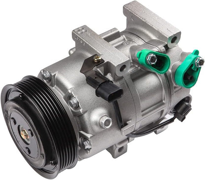 AC Compressor Compatible with Hyundai Sonata & Kia Optima 2.0L 2.4L (2012-2018)