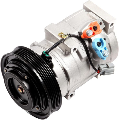 AC Compressor 10S20C | Rapid Cooling | Compatible with Acura MDX 3.5L (2003-2006), Honda Accord, Odyssey, Pilot, Ridgeline 3.0L/3.5L (2003-2008)