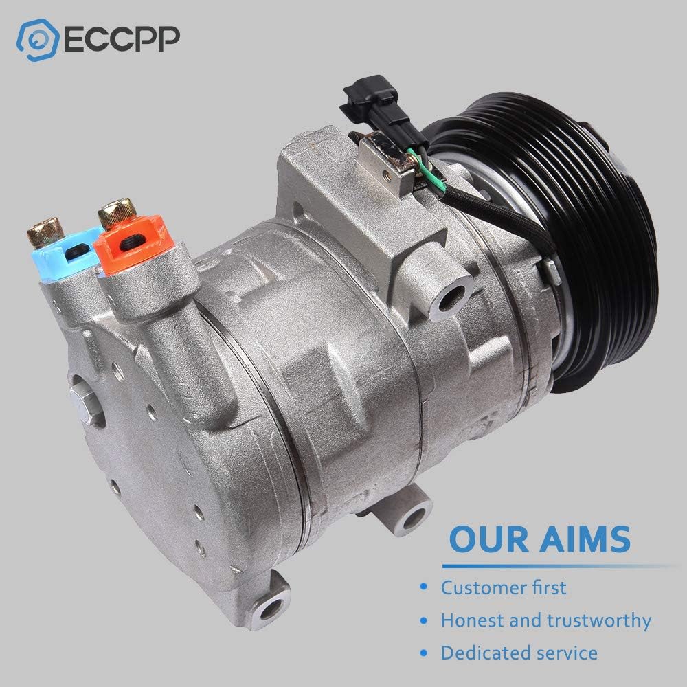 AC Compressor with Clutch Compatible with Ford Escape, Mazda Tribute, Mercury Mariner 2.3L 2.5L (2008-2012)