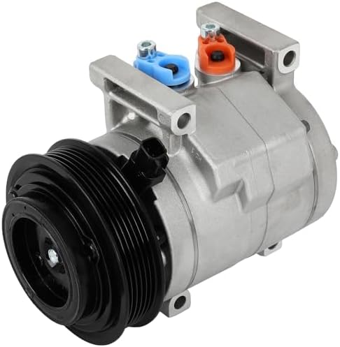 A/C Compressor with Clutch – Fits 2011-2015 Chrysler 300, Jeep Grand Cherokee, Dodge Durango, Challenger, Charger 3.6L – Fast Cooling, 6 Grooves