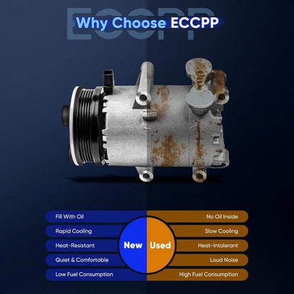 Ford Focus 2.0L AC Compressor with Clutch – Fits 2012-2014