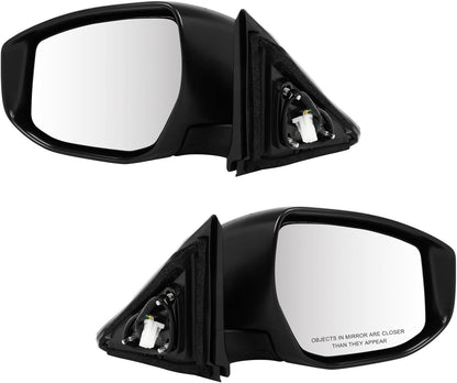 2013-2018 Nissan Altima Exterior Mirrors - Driver & Passenger Side (963023TH0A-PFM, 963013TH0A-PFM)