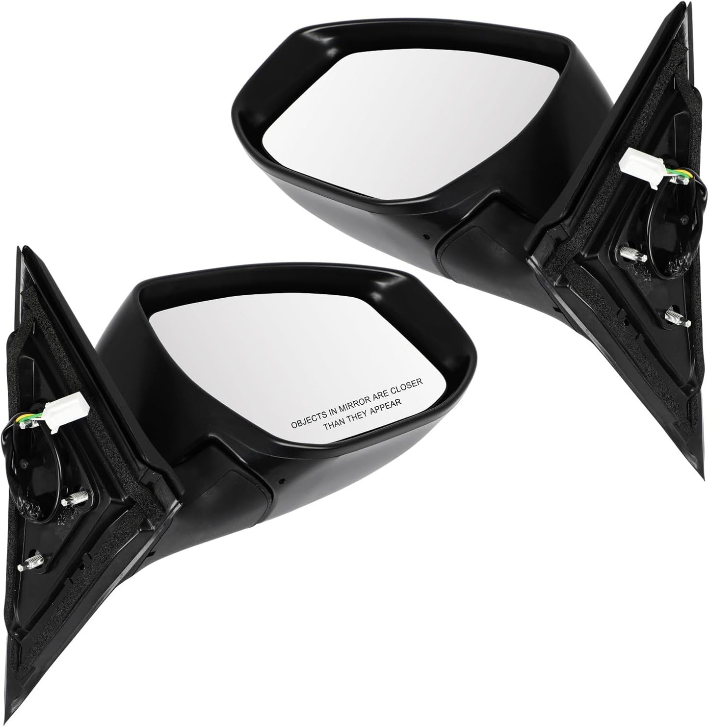 2013-2018 Nissan Altima Exterior Mirrors - Driver & Passenger Side (963023TH0A-PFM, 963013TH0A-PFM)