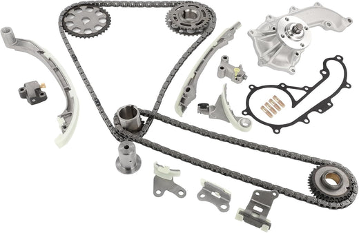 Engine Timing Chain Kit Compatible with 2005-2015 Toyota Tacoma & 2010 Toyota 4Runner – OE 13063-75011, 13506-75070 - KUDUPARTS