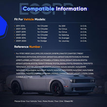 2007-2014 Chrysler 200, Sebring, Dodge Avenger, Journey 2.4L A/C Compressor Pump (6SEU16C)