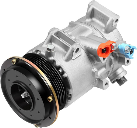 AC Compressor with Clutch 6SEU16C – Fast Cooling, Fits Toyota Camry & RAV4 2.4L (2006-2009) & Hiace 2.7L (2006-2018) - KUDUPARTS