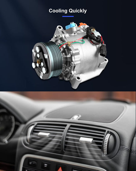 A/C Compressor for 2006-2011 Honda Civic 1.8L – Air Conditioner Compressor - KUDUPARTS