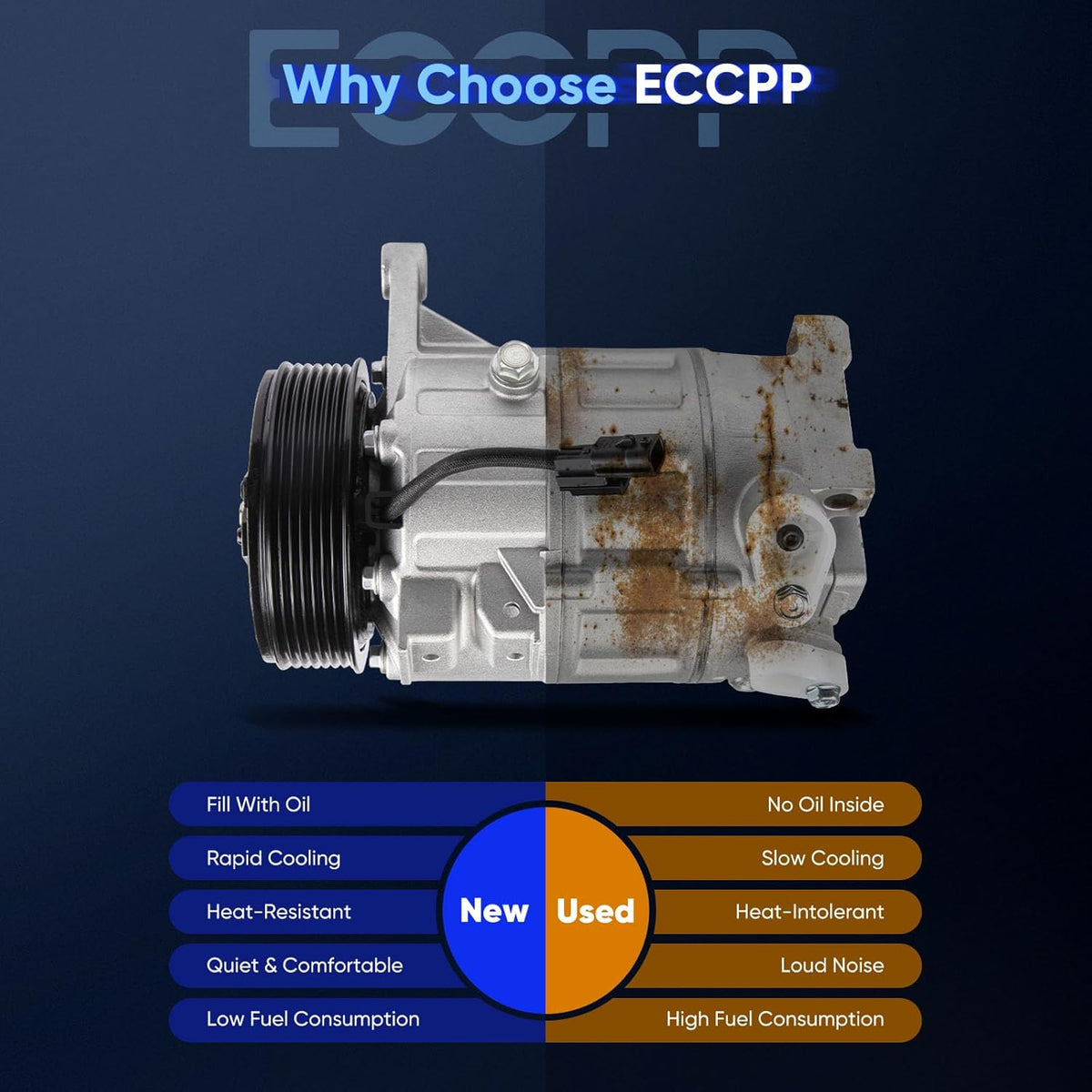 AC Compressor 3.5L – Compatible with Infiniti QX60 (2007–2019), Nissan Altima & Pathfinder - KUDUPARTS