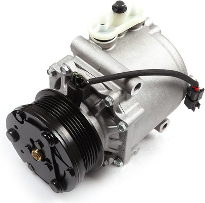 AC Compressor with Clutch Compatible with Ford E-150, E-250, E-350, Explorer, Lincoln Navigator, Mercury Marauder 4.6L 5.4L 2001-2006