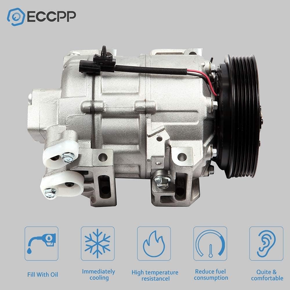 AC Compressor Compatible with Nissan Sentra Altima 2.5L 2007-2012 – Fast Cooling