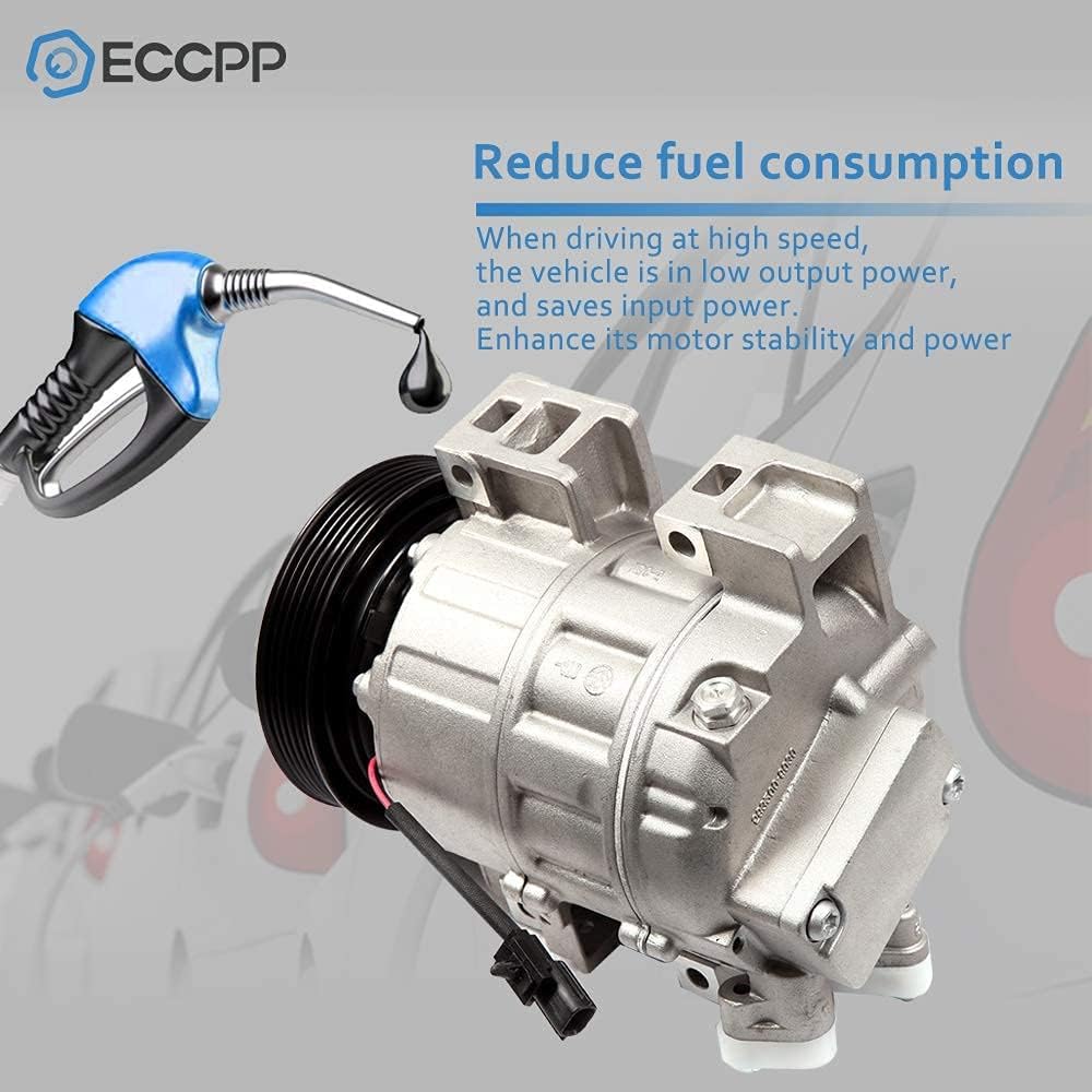 AC Compressor Compatible with Nissan Sentra Altima 2.5L 2007-2012 – Fast Cooling