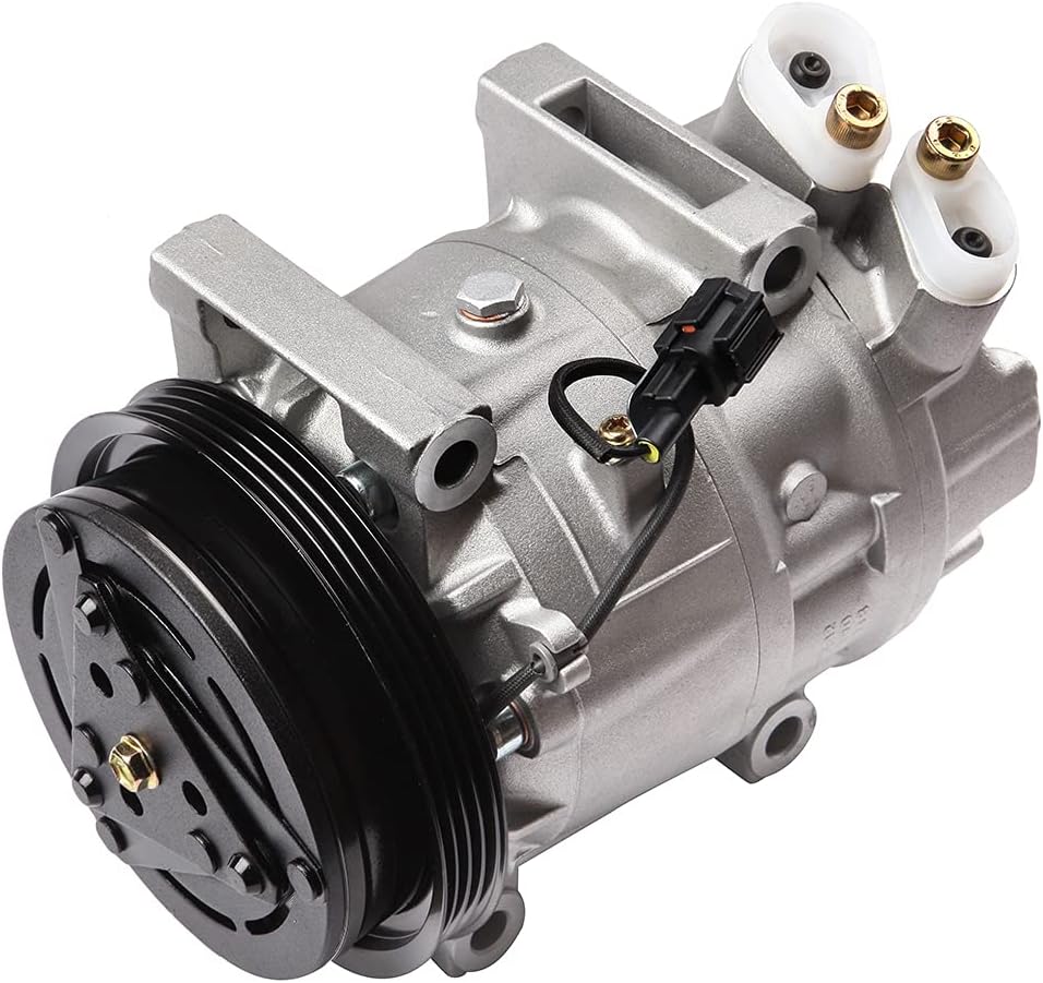AC Compressor with Clutch Compatible with 2001–2004 Nissan Pathfinder 3.5L & 2001–2003 Infiniti QX4 3.5L