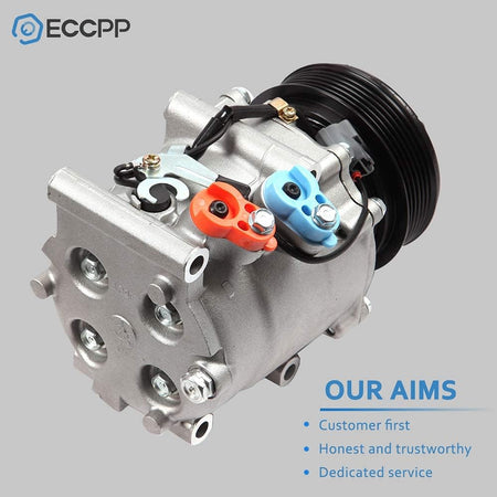 AC Compressor for 2001 Honda Civic, Acura EL 1.7L (1997-2001), & Honda Prelude 2.2L – Fast Cooling Air Conditioning Compressor - KUDUPARTS
