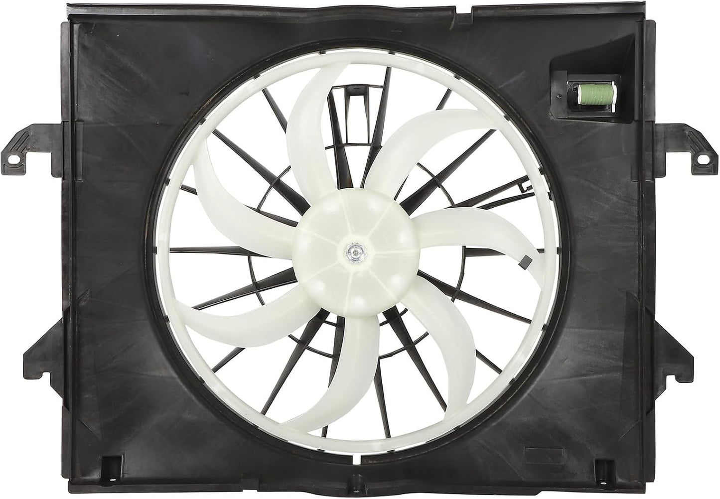 Radiator Cooling Fan Assembly Compatible with 2009-2012 Dodge Ram 1500 – Engine Cooling Fan Replacement (621410)