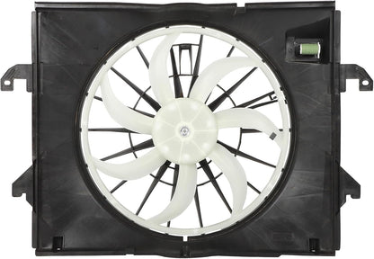 Radiator Cooling Fan Assembly Compatible with 2009-2012 Dodge Ram 1500 – Engine Cooling Fan Replacement (621410)