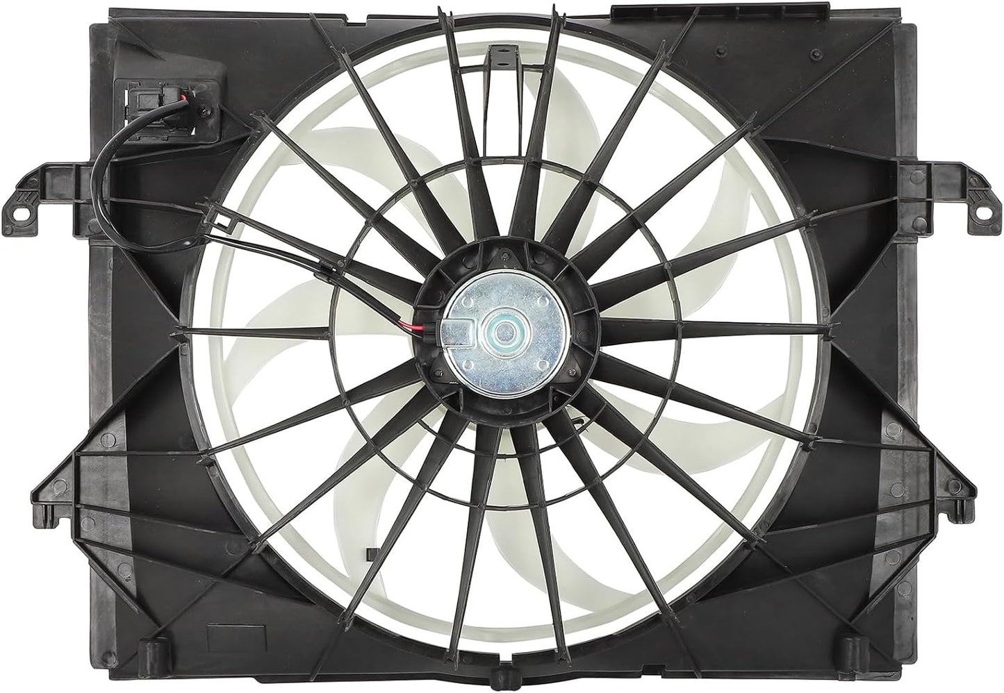 Radiator Cooling Fan Assembly Compatible with 2009-2012 Dodge Ram 1500 – Engine Cooling Fan Replacement (621410)