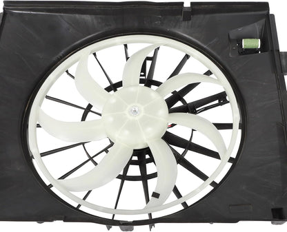 Radiator Cooling Fan Assembly Compatible with 2009-2012 Dodge Ram 1500 – Engine Cooling Fan Replacement (621410)
