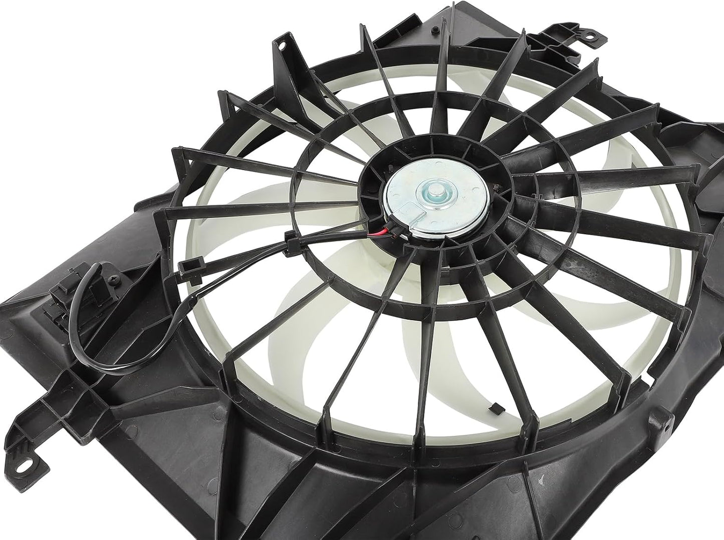 Radiator Cooling Fan Assembly Compatible with 2009-2012 Dodge Ram 1500 – Engine Cooling Fan Replacement (621410)