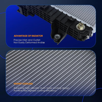 Radiator 13490 Compatible with Ram 2500 3500 4500 5500 6.4L 6.7L 2013-2018