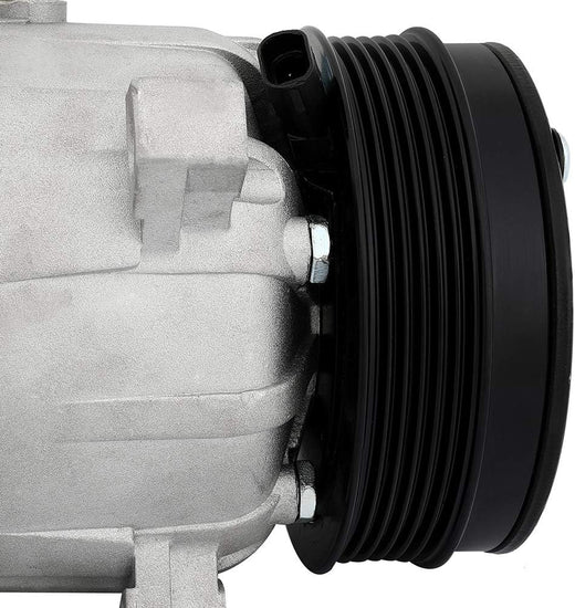 A/C Compressor with Clutch | Compatible with 1996-2005 Pontiac Bonneville, Buick LeSabre & Park Avenue 3.8L 4.6L - KUDUPARTS