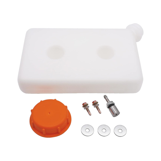 8L Portable Plastic Gasoline Fuel Oil Storage Tank for Car Truck - KUDUPARTS