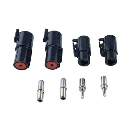 8 Pieces Plug Repair Kit DTHD04-1-8P 0460-204-0814 DTHD06-1-8S 0462-203-0814 for Buyers SaltDogg Auger Harness - KUDUPARTS