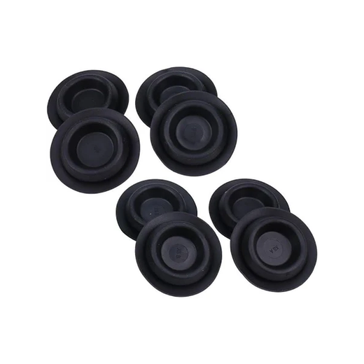 8 Pieces Rubber Body Floor Drain Plug 55177482AA for Jeep Wrangler SE X Sport Grand Cherokee Dodge Durango Caliber - KUDUPARTS