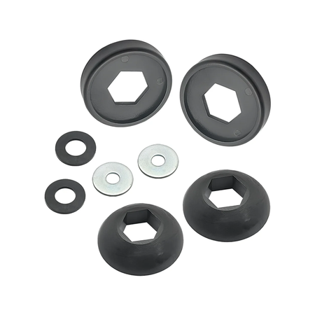8 Pieces Strut Shock Pivot Ball Spacer Washer Kit 5432872 5432871 for Sportsman 450 570 Ranger Magnum Trail Blazer Hawkeye Boss Xpedition Xpress Big Boss - KUDUPARTS