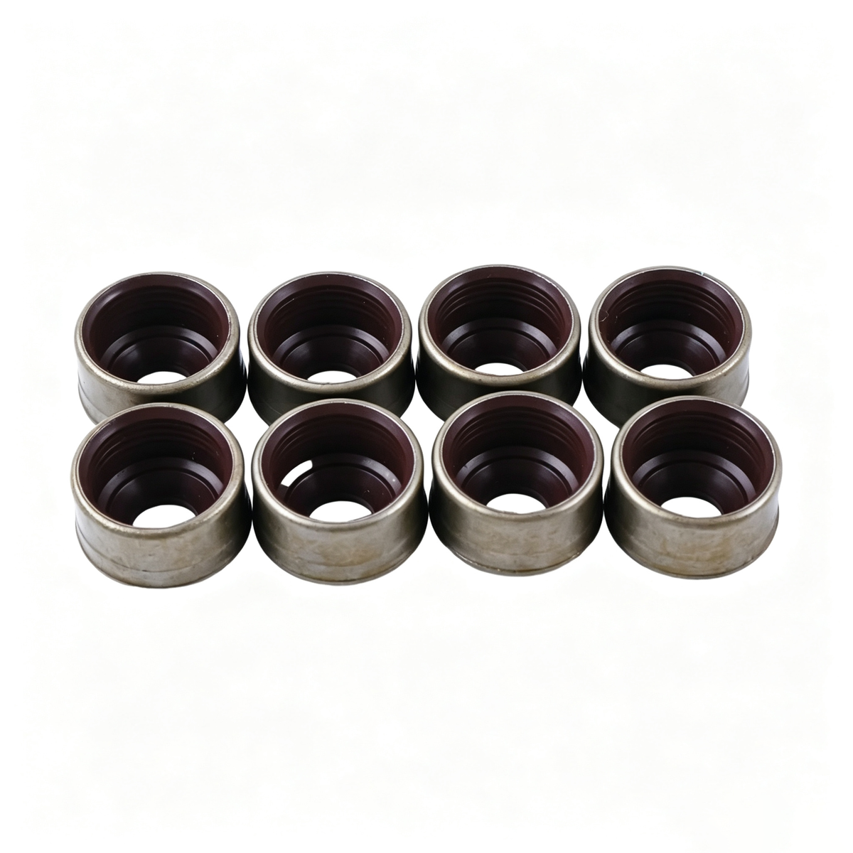 8 Pieces Valve Stem Seal 320/03533 for JCB Backhoe Loader 1400B 1550B 1600B 1700B 214 215 216 217 3C 3CX 3D