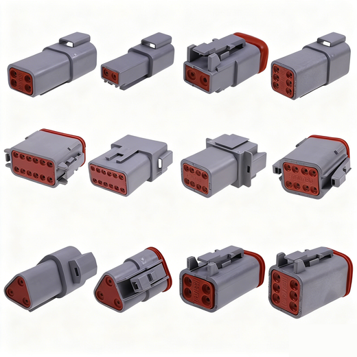 450 Pcs Deutsch DT Connector Plug Kit for 14-20 AWG Stamped Contacts Kit - KUDUPARTS
