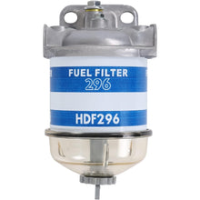 Glass Bowl Fuel Filter Assembly for Massey Ferguson Fiat Ford New Holland CASE International Harvester Tractor - KUDUPARTS