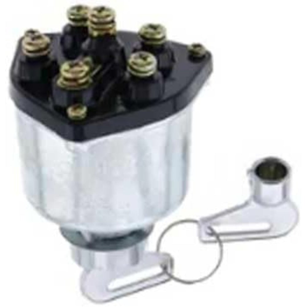 Ignition Switch With 2 Keys 9-82710045-0 for Hitachi Wheel Loader LX100 - KUDUPARTS