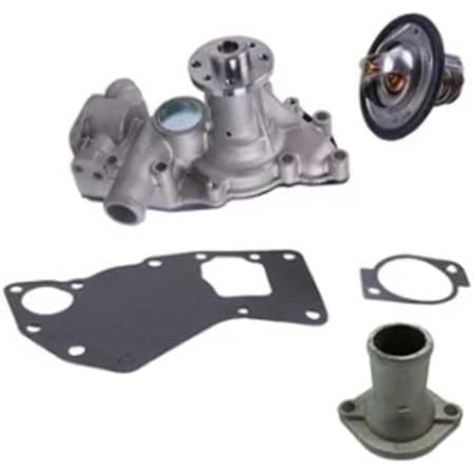 Water Pump 8981262300 With Gasket & Thermostat 8973617700 for Isuzu Engine 4LE1 4LE2 Hitachi Excavator ZX70-3 ZX75US-3 ZX75UR-3 ZX80LCK-3 ZX85US-3 ZX85USB-3